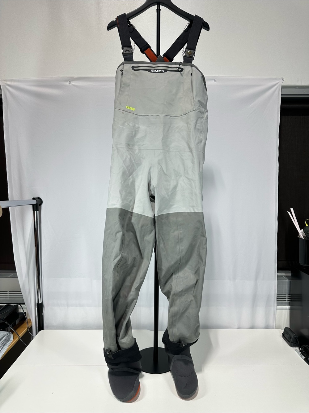 #590 Simms G3 Guide Stockingfoot Wader Womens Sz MF GORE-TEX